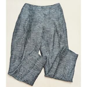 Dana Buchman Pants Women’s Petite Sz 2 Blue Straight Leg Stretch Pull-On (A0129)